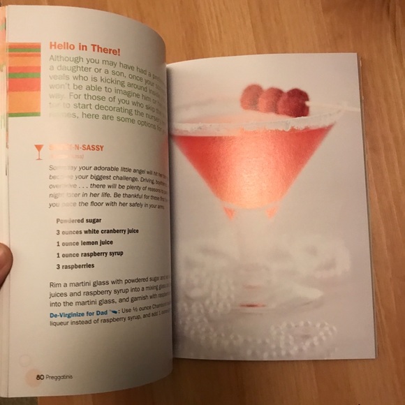 4/$20 Preggatinis mocktails recipe book - Picture 3 of 4